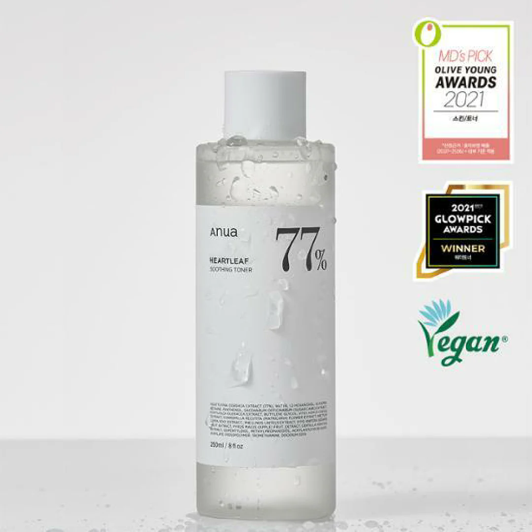 ANUA - Heartleaf 77% Soothing Toner - 250ml - Image 3