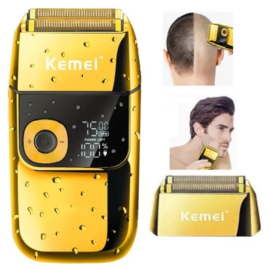 Kemei KM-2028 Rasoir Électrique avec Double Tête et Écran LCD - Image 6
