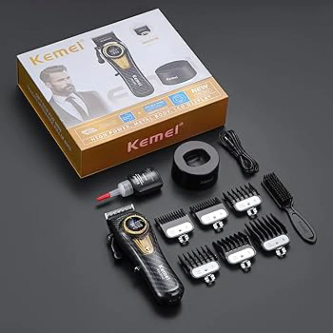 KEMEI Tondeuses à cheveux km-2242 rechargeables sans fil tondeuse à cheveux - Image 5